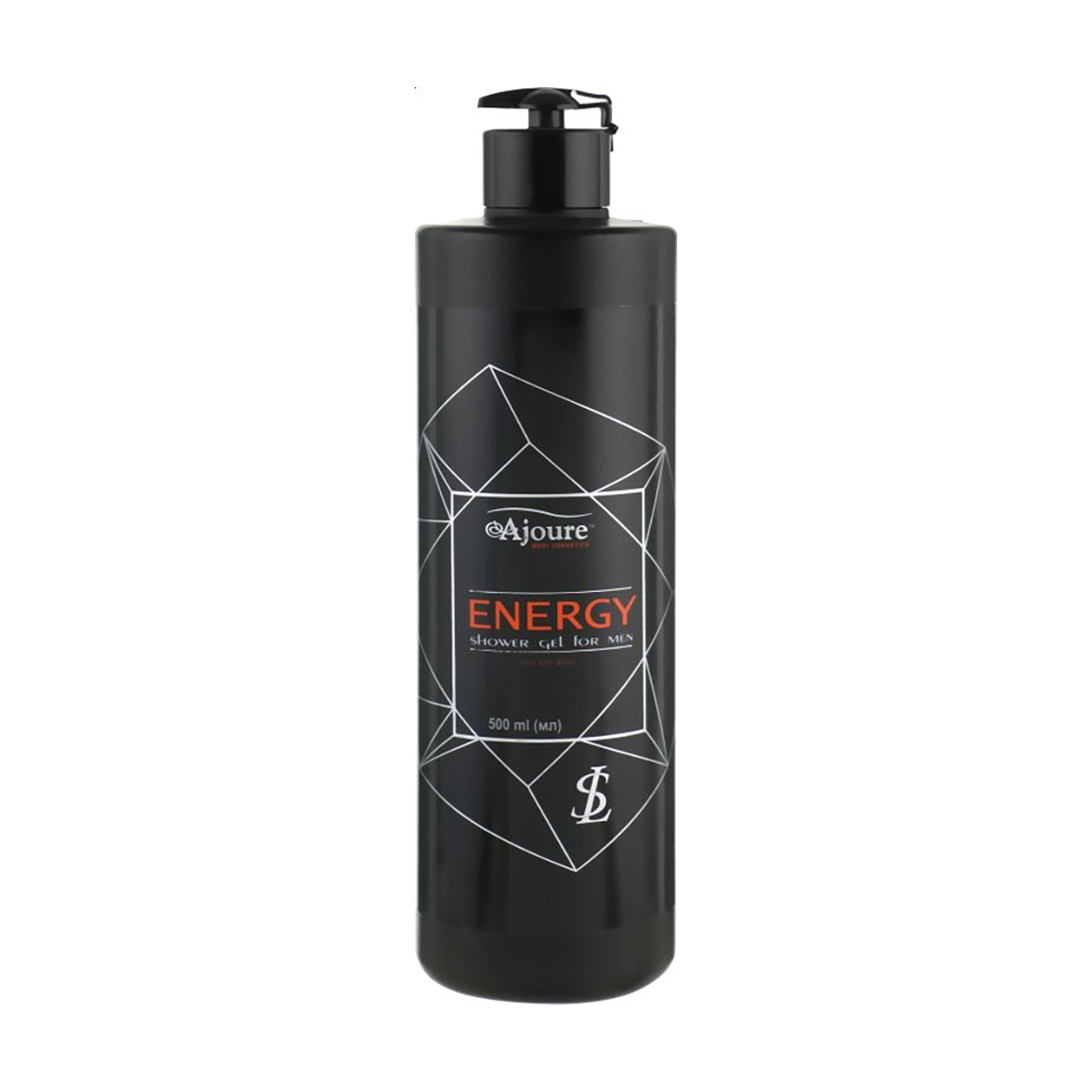 Чоловічий крем-гель для душу Ajoure Energy Perfumed Shower Gel, 500 мл